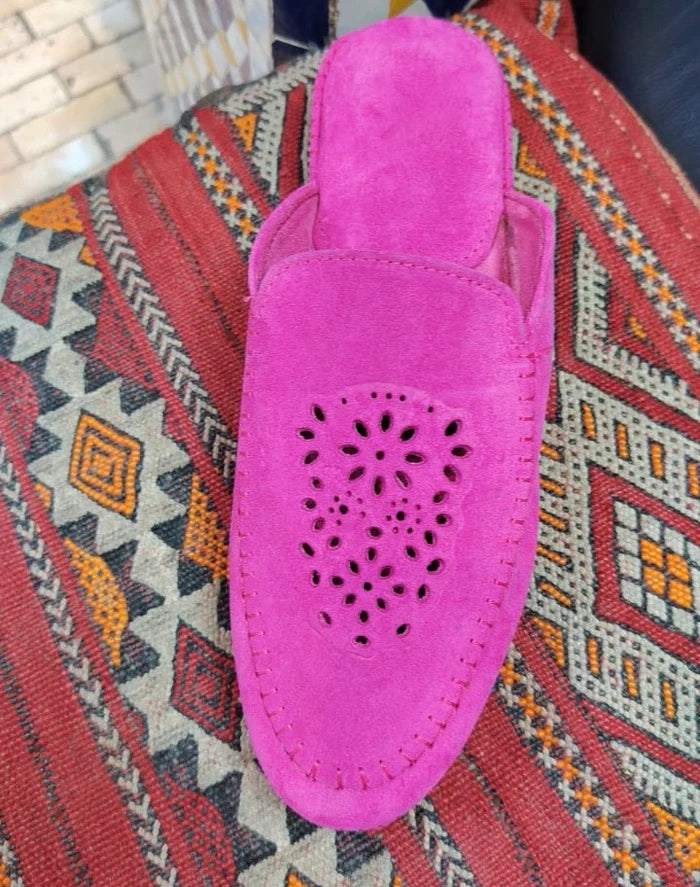 FESSIA Loafers – Handgemaakt Suède uit Fes