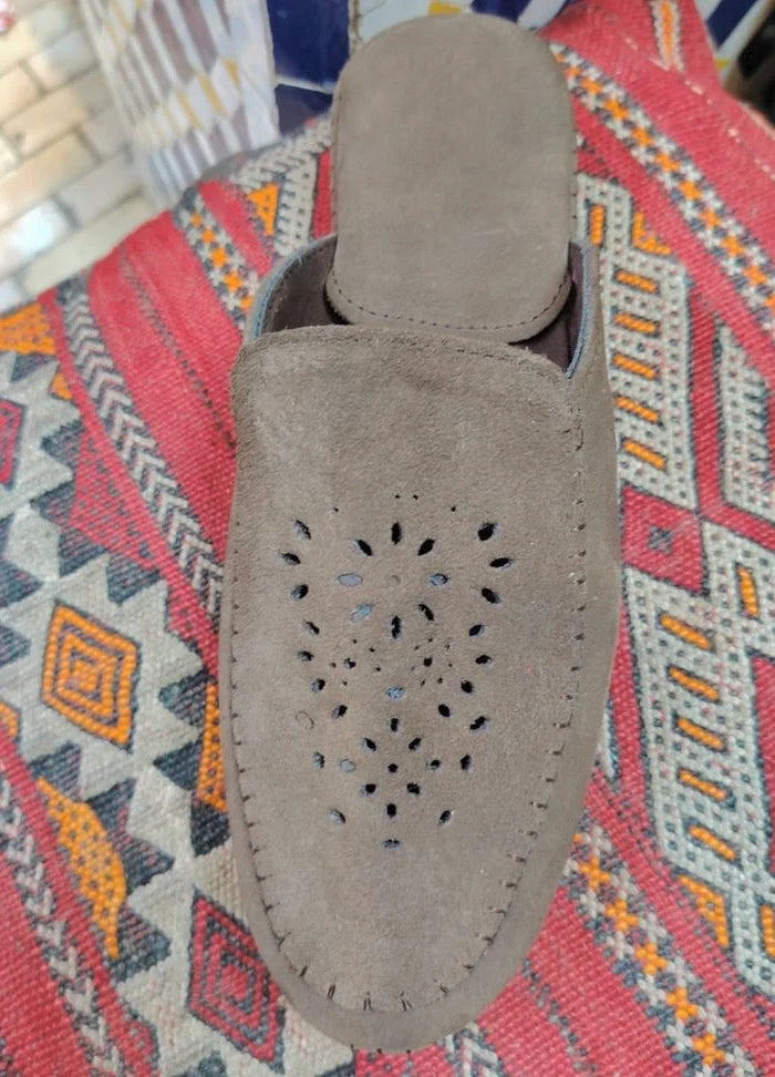 FESSIA Loafers – Handgemaakt Suède uit Fes