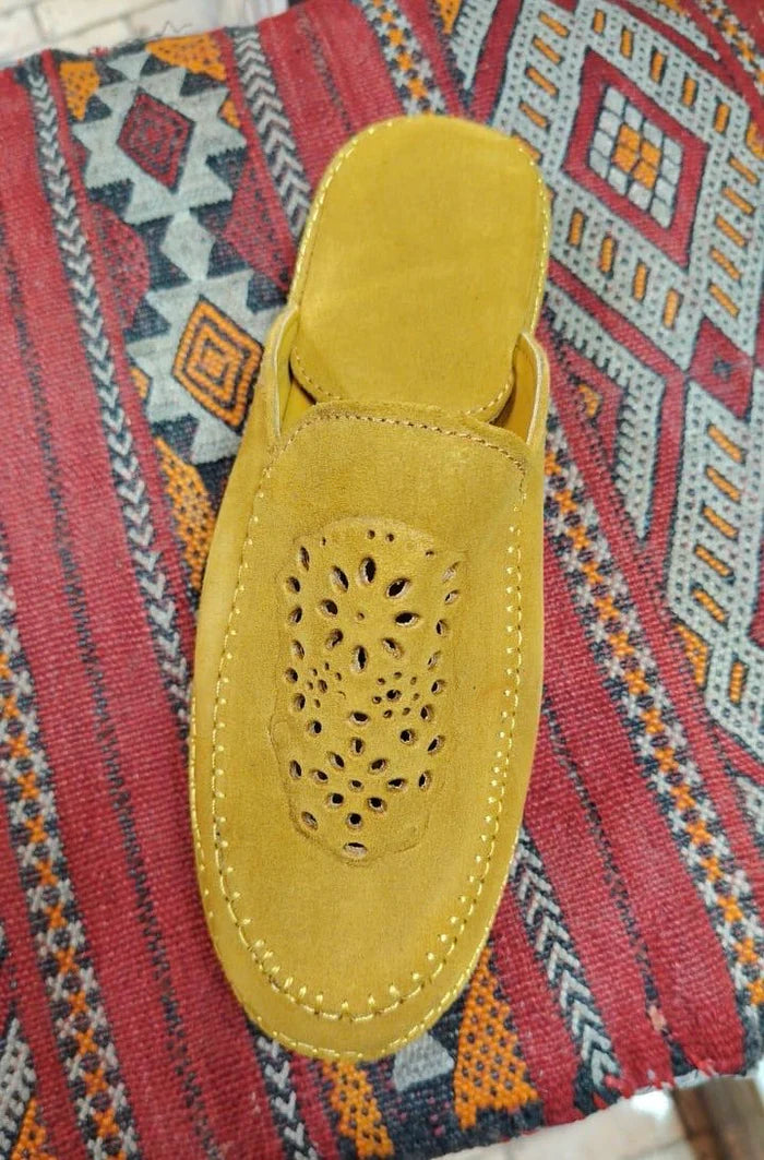 FESSIA Loafers – Handgemaakt Suède uit Fes