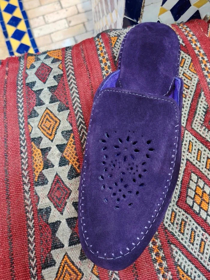 FESSIA Loafers – Handgemaakt Suède uit Fes