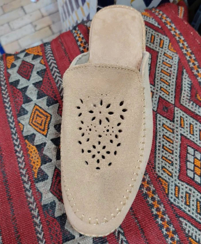 FESSIA Loafers – Handgemaakt Suède uit Fes