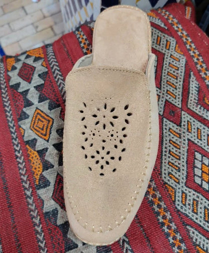 FESSIA Loafers – Handgemaakt Suède uit Fes