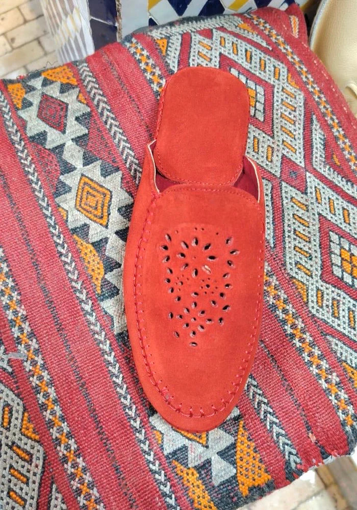 FESSIA Loafers – Handgemaakt Suède uit Fes