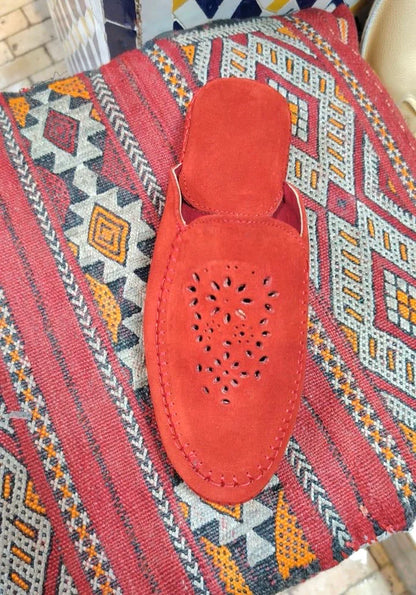 FESSIA Loafers – Handgemaakt Suède uit Fes