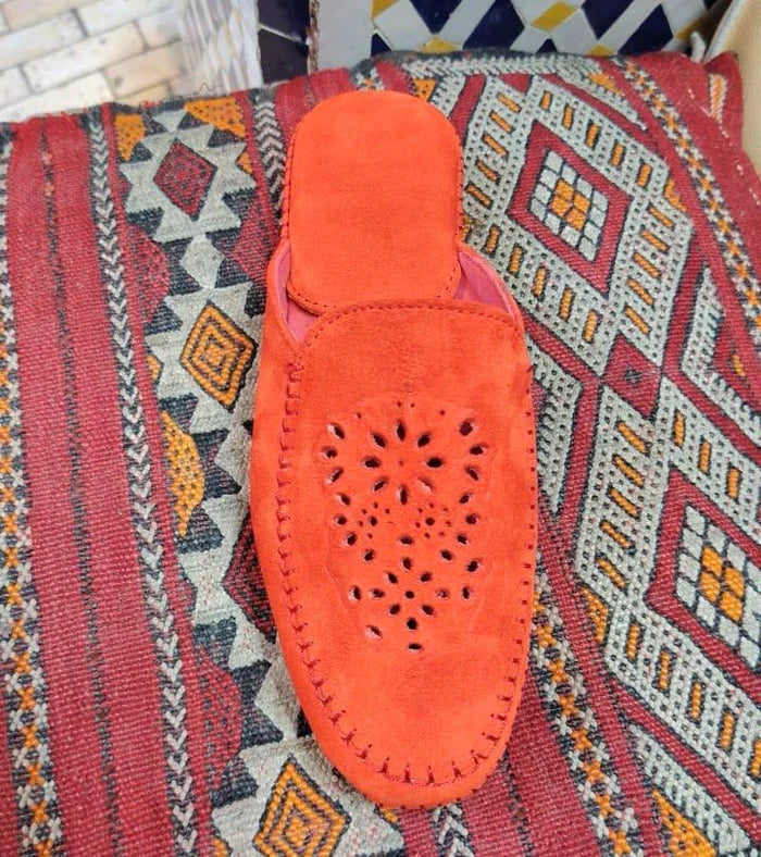 FESSIA Loafers – Handgemaakt Suède uit Fes