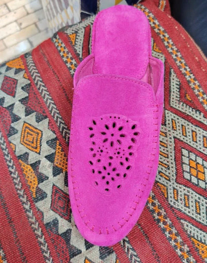 FESSIA Loafers – Handgemaakt Suède uit Fes